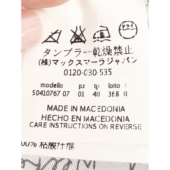 WEEKEND MaxMara Wool Navy Blue 2-button Fitted Blazer 6 - Picture 8 of 11